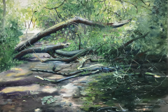 S.-...-kommst-Du-mit-in-den-Wald-70-x-100-cm-Öl-a.Lw_.-2015