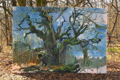 Nr.-22-DU-Baumportrait-RHW-...-MARGARETE-2-250-x-360-cm-Öl-auf-Leinwand-2019