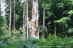 2011-Sperrmuellbaumplastik-Sie-stand-ein-halbes-Jahr-im-Wald-Detail-Foto-1